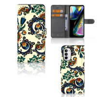 Wallet Case Motorola Moto G52 | Moto G82 Barok Flower - thumbnail