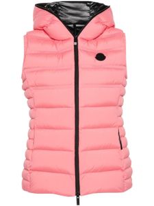 Moncler gilet matelassé - Rose