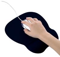 Muismat+polssteun quantore gel zwart