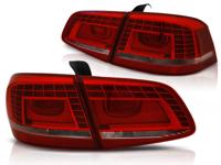 Tuning-Tec Achterlichten voor VW PASSAT B7 SEDAN 10 10-10 14 ROOD HELDER LED