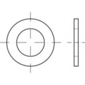 TOOLCRAFT Onderlegringen RVS A2 1000 stuk(s) TO-5377974