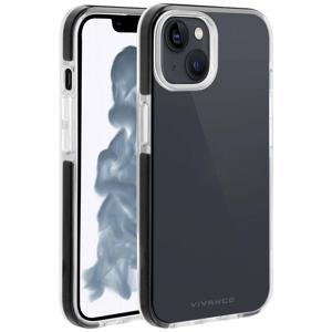 Vivanco Rock Solid Backcover Apple iPhone 14 Transparant, Zwart Inductieve lading, Stootbestendig