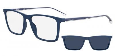 Hugo Boss zonnebril 1151/CS heren cat.3 rechthoekig blauw