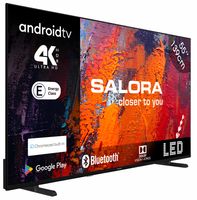 Salora 55UA550 tv 139,7 cm (55") 4K Ultra HD Smart TV Wifi Zwart 250 cd/m² - thumbnail