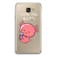 Love You A Lotl: Samsung Galaxy A5 (2016) Transparant Hoesje - thumbnail