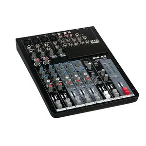 DAP GIG-83CFX - 5-kanaals live mixer met een ingebouwde effectenprocessor