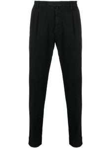 Briglia 1949 tapered-leg chino trousers - Noir