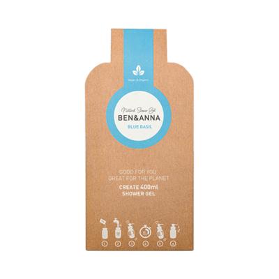 Showergel flakes blue basil