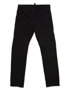 DSQUARED2 KIDS jean à coupe droite en coton - Noir