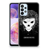 Silicone Back Case Samsung Galaxy A23 Skull Hair - thumbnail