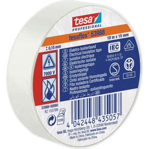 tesa 53988-00060-00 Isolatietape tesa Professional Wit (l x b) 10 m x 15 mm 1 stuk(s)