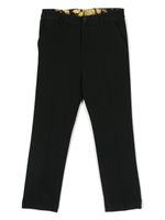 Versace Kids pantalon à coupe slim - Noir - thumbnail