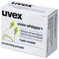 uvex 2111212 whisper+ Oordoppen 27 dB Vaker te gebruiken 50 paar - thumbnail