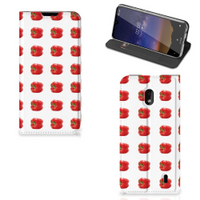 Nokia 2.2 Flip Style Cover Paprika Red - thumbnail