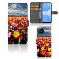 OPPO A73 5G Hoesje Tulpen