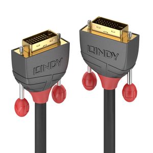 Lindy 36227 15m DVI-D DVI-D Zwart DVI kabel