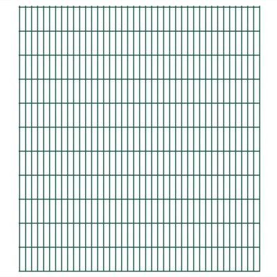 vidaXL Dubbelstaafmatten 2,008x2,23 m 18 m (totale lengte) groen vidaXL Dubbelstaafmatten 2,008x2,23 m 18 m (totale lengte) groen
