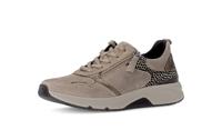 Gabor Lage sneakers voor dames, Donkerbeige 25, 40.5 EU