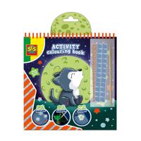 SES Creative Doe kleurboek glow in the dark 3 in 1