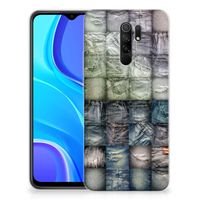 Silicone Back Cover Xiaomi Redmi 9 Spijkerbroeken - thumbnail