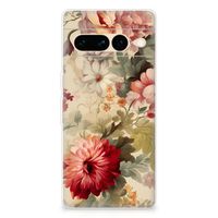 TPU Case voor Google Pixel 7 Pro Bloemen - thumbnail