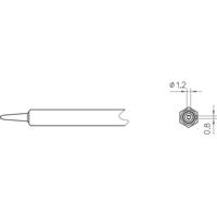 Weller NT K Soldeerpunt Beitelvorm Grootte soldeerpunt 1.2 mm Inhoud: 1 stuk(s) - thumbnail