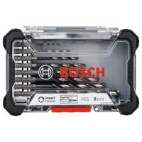 Bosch Accessories 2608577146 HSS Metaal-spiraalboorset 8-delig DIN 338 1/4 (6.3 mm) 1 set(s)