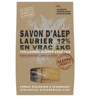 Aleppo Soap Co Aleppo Soap Co Aleppo Zeep 12% Laurier Stukken (1000g)