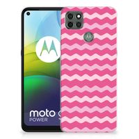 Motorola Moto G9 Power TPU bumper Waves Pink