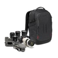 Manfrotto PRO Light Backloader S, Professionele Camerarugzak, Toegang via Boven- en Achterkant, Dubbele Statiefbevestiging, Gewatteerde Rugzak met Verwisselbare Verdeelschotten, Zwart