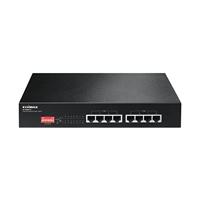 Edimax 8-Port Fast Ethernet PoE+ Switch met DIP-schakelaar