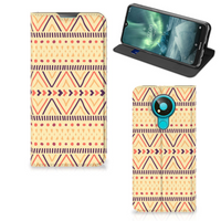 Nokia 3.4 Hoesje met Magneet Aztec Yellow - thumbnail