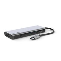 Belkin AVC009btSGY USB 3.2 Gen 1 (3.1 Gen 1) Type-C 5000 Mbit/s Zilver - thumbnail