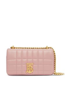 Burberry sac Mini Lola en cuir matelassé - Rose