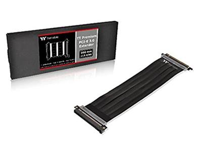Thermaltake TT-Gaming PCI-E x16 3.0 verlengkabel, 200 mm, AC-053-CN1OTN-C1, zwart