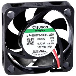 Sunon EF40101B2-1000U-A99 Axiaalventilator 12 V/DC 9.34 m³/h (l x b x h) 10 x 40 x 40 mm