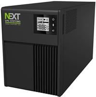 Next UPS Systems Mantis II Tower interactieve lijn 1500 VA Tour zwart – stroomvoorziening energie niet uitschakelbaar (interactief de regel, toertour, 0-40 °C, zwart, 0-90%, ± 10)