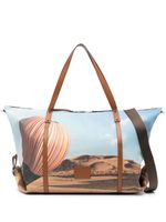 Paul Smith sac Signature Stripe Balloon - Bleu