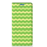 OPPO Reno6 5G Hoesje met Magneet Waves Green