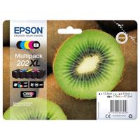 Epson Originele 202 XL - Inktcartridge - Zwart / Cyaan / Magenta / Geel - Hoge capaciteit