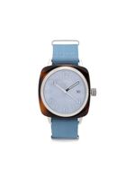 Briston Watches montre Clubmaster Classic HMS 40 mm - Bleu - thumbnail