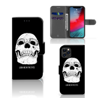 Telefoonhoesje met Naam Apple iPhone 11 Pro Skull Eyes