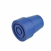 Kruk en stokdoppen 19 mm blauw