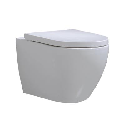Wandcloset - Hangend Toilet Beauti - Inbouwtoilet Rimfree WC Pot