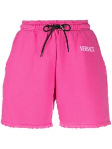 Versace short à lien de resserrage - Rose