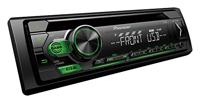 Pioneer DEH-S110UBG | 1DIN RDS-autoradio met groene toetsverlichting | Display wit | Android ondersteuning | 5-band equalizer | CD | MP3 | USB | AUX-ingang | ARC-app