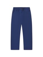 Ralph Lauren Kids pantalon en coton à logo brodé - Bleu