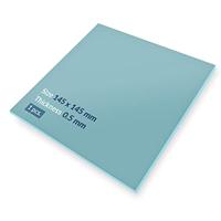 ARCTIC TP-2 (APT2560): Warmtegeleidingsmat, Economic Thermal Pad, 145 x 145 x 0,5 mm (1 Stuk) - Uitstekende warmtegeleiding, lage hardheid, ideale opvulling van spleten - Blauw