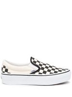 Vans chaussures de skate à motif damier - Blanc - thumbnail