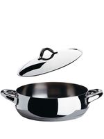 Alessi casserole basse en acier inoxydable (28cm) - Argent